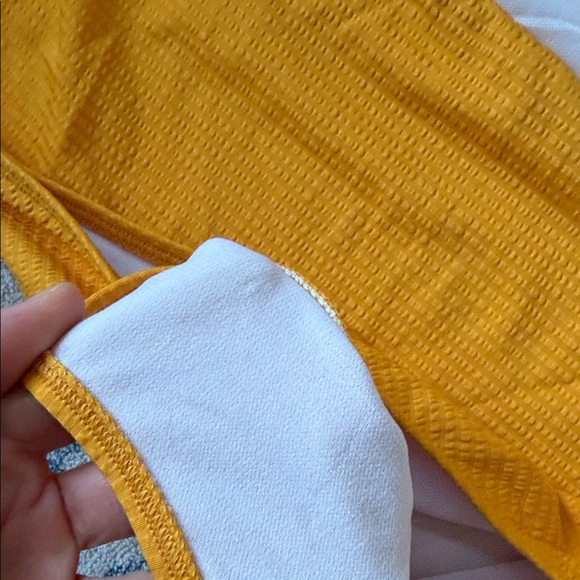 Boden Mustard Halter One Piece Swimsuit - Picture 5 of 9